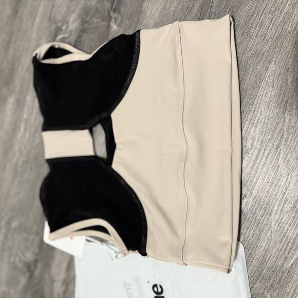 Forme Women's Corrective Posture Wire Free Power Bra Ecru Medium NWT $178 - Picture 7 of 13